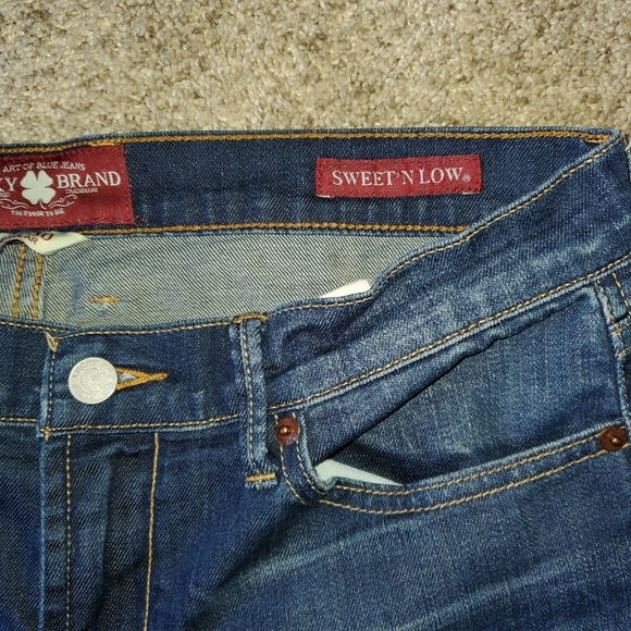 Lucky Brand Sweet N Low Jeans Woman's SZ 10/30 - Picture 6 of 10